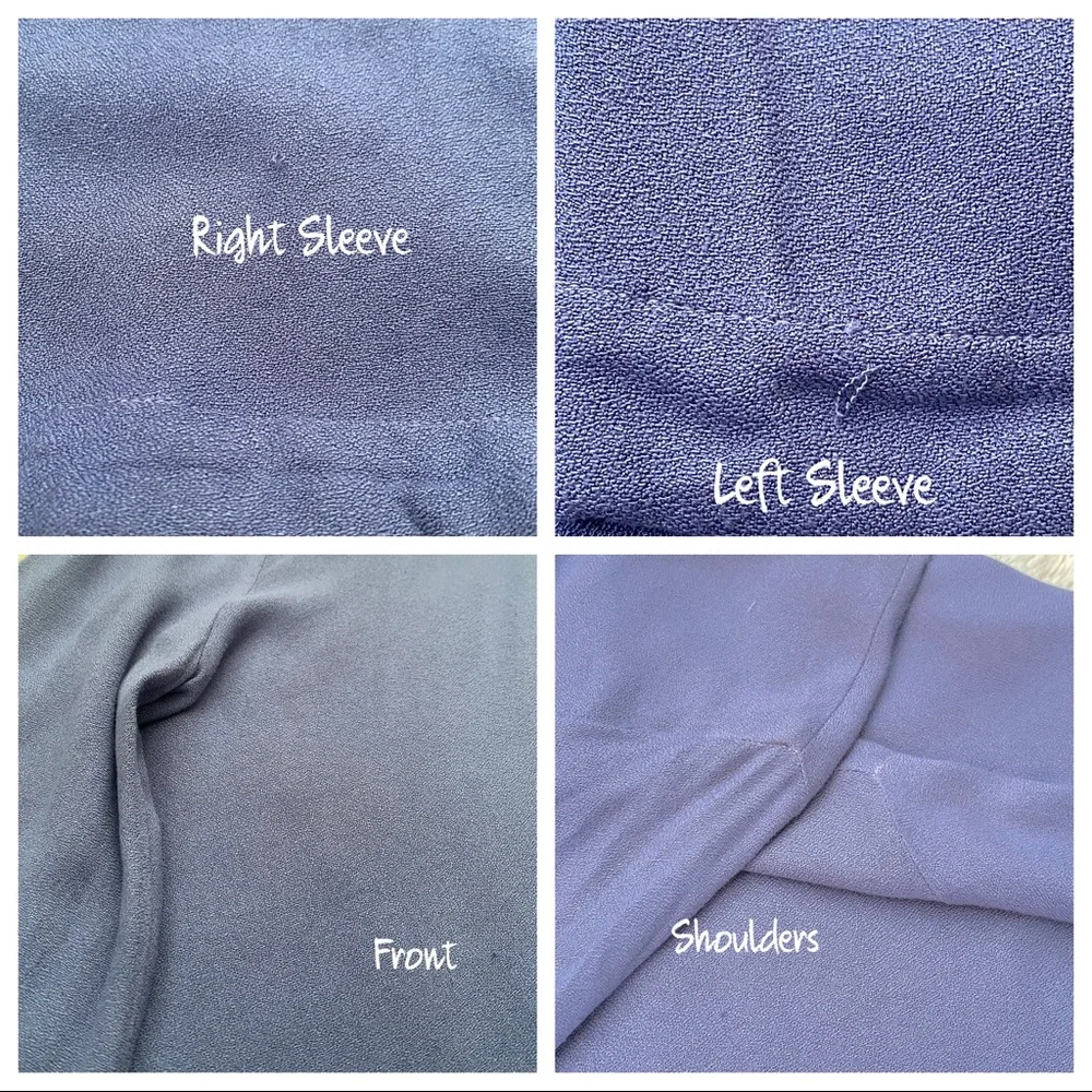 NWT Cloth & Stone Bell-Sleeve Top, Periwinkle Blue, Small - Picture 11 of 14